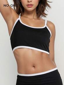 Conjunto Bella de dos piezas para mujer - Negro - Ver 3
