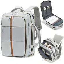 Mochila de viaje de gran capacidad para hombres y mujeres, mochila para portátil de negocios, aprobada para llevar a bordo, compartimentos de separación húmeda y seca multifunción, adecuada para la escuela, el trayecto, mochila para computadora en la temporada de regreso a clases