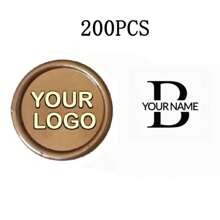 200 Pcs Wax Seals Stickers, Custom Logo Wax Stickers, Handmade Wax Seal Stickers For Wedding Invitation, Self-Adhesive Envelope Wax Stickers-Bronze,Back To School,School Supplies,Multi-Functional,Ornamental,Reusable,Modern,Colorful,Cute,Vintage,Cartoon,Kawaii,Custom,Personalized,Unique,Customized,Workers,Clients,Students,For Business/Work/Office,For School,School Supplies,Back To School,For Office,For School,For Classroom,For Teacher Gifts,For University,For Colleague,For Dorm Rooms,For Teacher,For Boys And Girls,For Teenagers,Junior High School Students,Middle School Students,High School Senior High School Students,College Students,University Students,Freshman,Sophomore,Underclassmen