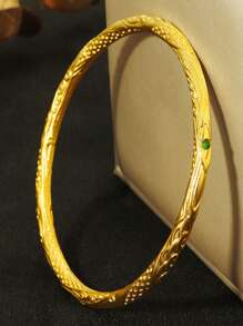 1 Set Stainless Steel Minimalist Elegant Multi-Layer Three Lives Three Worlds Matte Chic Bracelet, Unique Design, Delicate Craftsmanship, Suitable For Daily Wear, Great Gift For Valentine's Day