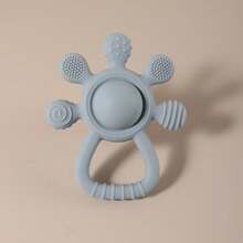 Baby Silicone Teething Toys, Infant Teether Toys With Multiple Teething Points, Teething Stick, Rattle - Multicolor - View 15