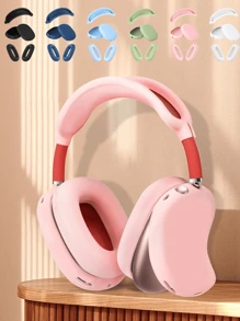 Case Cover Compatible With Air Pods Max Headphones,Ear Pad Case Cover/Ear Cups Cover/Headband Cover Compatible With Air Pods Max,Accessories Silicone Protector Compatible With Apple Air Pods Max. - 彩色 - 查看 1