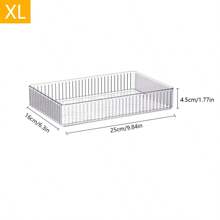 透明化妆品抽屉整理盒，梳妆台化妆收纳盒，适用于护肤品 - 彩色 - 查看 10