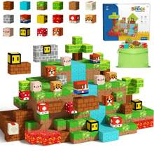 ODAPTO Bloques magnéticos para niños, juguetes de construcción con imanes, regalo actualizado de STEM y sensorial para cumpleaños, Pascua, juegos de regalo de 3 4 5 6 7 8 9 10 años para niños y niñas, juguetes de bloques de construcción