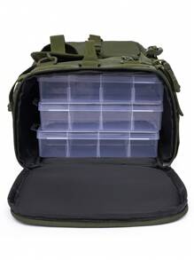 男士钓具包 - 斜挎式钓具盒，适用于存放钓具和配件 | 男女通用钓具收纳包 | 户外徒步、徒步背包、男士多功能背包、户外旅行包、父亲节、生日、毕业典礼、圣诞节礼物、送给男友的礼物、男士背包