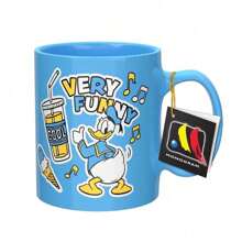 1 Cốc sứ xanh hình chuột Mickey Disney được cấp phép chính thức 400ml Thiết kế nhân vật Minnie Donald Daisy Pluto cổ điển Hoàn hảo cho bữa sáng Cốc đựng nước cà phê Văn phòng tại nhà Bếp Lễ hội Giáng sinh Quà tặng sinh nhật - Chim Donald xanh MN-84346 - Xem 1