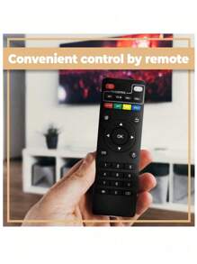 Reproductor HD decodificador de Android TV, decodificador MXQPRO, Decodificador de televisión, Decodificador ﻿ - Tipo de Enchufe A USA (110-127V) - Ver 4
