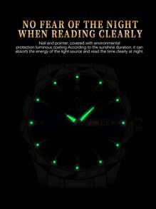 BINBOND 2 件情侣石英表罗马数字时尚不锈钢防水男士腕表女士情侣手表情人节情侣礼物 - 白色 - 查看 9