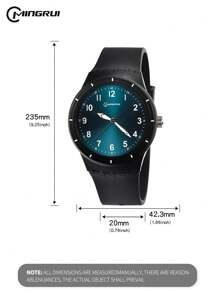 INS Style Boys' Simple Fashion Waterproof Luminous High-Quality Shockproof Anti-Fall Children's Watch