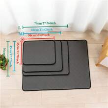 1 件可清洗、可重复使用的狗尿垫，配有防滑防水底座 - 非常适合笼子训练和室内事故 - 送给宠物主人的完美礼物！