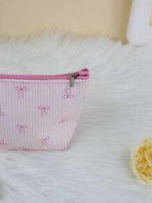 Set de 2 bolsos de maquillaje para mujer con capacidad grande y forma octagonal, de estilo clásico y moda, simples y adecuados para dormitorio, familia, salidas, trabajo, viaje ligero, bolso con cierre para pequeños artículos, ideal como regalo para niñas y mujeres, organizador de viaje esencial para maquillaje y artículos de tocador