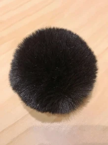 Bunny Tail Bunny Cute Cosplay Costume Costume Party Gothic Lolita Bunny Tail Plush Ball Decorative Props, Holiday Costume Props, Easter Dress Up, Valentine's Day Atmosphere Props Halloween - Multicolor - View 3