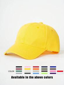 1pc Adjustable Hook And Loop Baseball Cap With Fuzzy Reflective Board, Suitable For Outdoor, Travel, Beach Vacation, Sun Protection, Suitable For Spring/Autumn, Y2K Style - Baseball Cap - View 8