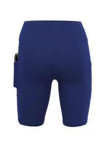 5pcs/Set Women Compression Shorts, Multi-Color Running Yoga Training Tight Shorts - Multicolor - View 5