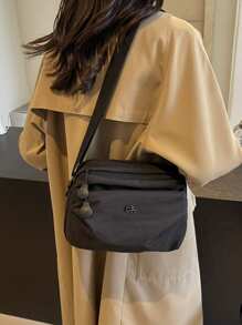 Crossbody Handbags For Women With Multi Pocket Shoulder Bag Nylon Travel Purse