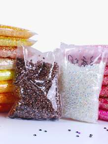 Flat Back Resin Rhinestones 2mm 3mm 4mm 5mm 6mm Non-Hotfix Jelly Rhinestones For DIY Handcraft, Glass, Shoes Decoration - Multicolor - View 4