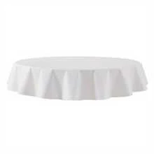 White Table Pad 70" Round - White - View 3
