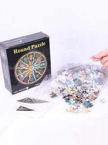 1000pcs Space Traveler & Zodiac Theme Jigsaw Puzzles - Multicolor - View 4