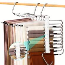 1pc Upgraded Collapsible Pants Hangers,Clothes Hanger With S-Type Stainless Steel,Multifunctional Closet Organizer, Closet Organizer For Pants Jeans Scarf Hanging For Mother's Day,Valentine's Daybedroom,Organizer,Organiser,Home Storage,White T Shirt Women,Black Pants Women,Ladies Winter Clothes,Dress,Winter Clothes For Ladies,Elegant Woman Dresses,White Shirt For Ladies,Long Sleeve,White Jumpsuit For Women,Spring Dresses For Women,Spring Outfits For Women,Spring,Spring Clothes,Minimalist,Summer Tops