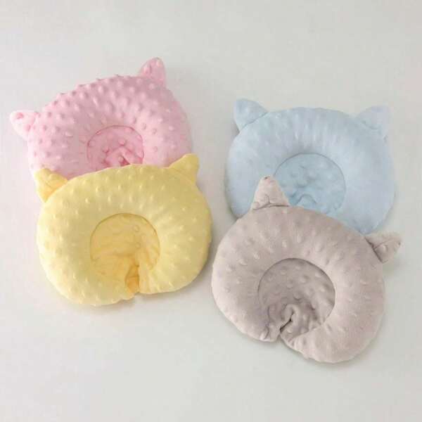 1pc Newborn Pillow Velvet Four Seasons Applicable Soothing Pillow Love Valentine