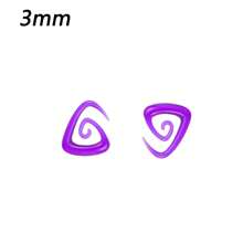 2PCS Ear Stretchers Ear Expansion Tools Acrylic Ear Expansion Acrylic Ear Expanders Auricle Puncture Ear Expansions Ear Decoration Ear Jewelry Piercing Jewelry
