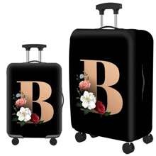 1pc S/M/L Elastic Luggage Cover Luggage Protective Cover Luggage Cover Storage Suitcase Cover Trolley Case Luggage Protective Dust Cover Elastic Polyester Luggage Protector - Dust-Proof Travel Luggage Cover With Elastic Fabric - Luggage Cover For Men And Women, Essential Accessories For Outdoor Vacation Travel Bag For School School Accessories School Stuff - Multicolor - View 12