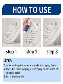 Spray Desodorante para Sapatos e Meias - Limpador e Refrescante de Sapatos Esportivos para Pés, Meias, Armários - Adequado para Academia, Café, Casa, Restaurante, Festa, Escritório - Ótimo Presente para Dia dos Pais, Dia das Mães, Amigos, Namorado/Namorada, Família, Professores, Colegas de Trabalho