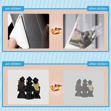 54 件毕业季贴纸乙烯基贴纸剪贴簿、日记、笔记本电脑、保险杠、滑板、水瓶、电脑、电话、卡通、安全帽、汽车贴纸 - 彩色 - 查看 5