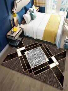 Luxury Style Indoor Decorative Carpet, Crystal Velvet Plush Indoor Rug, Living Room/Sofa/Bedroom/Bedside Anti-Slip Mat, Dining Room/Kitchen Carpet, Office Chair Pad, Entryway Doormat, Outdoor Picnic Blanket, Camping Mat