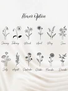 Personalized Name Jewelry Box For Bridesmaids,Birth Month Flower Leather Travel Jewelry Case, Bridal Party Proposal Gift, Bridesmaids Gift - Multicolor - View 8