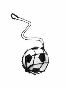 1pc Football Training Juggling Kick Training Network, Football Training Equipment, Elastic Rebound Bag, Football Rebound Practice Belt - Multicolor - View 11