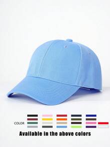 1pc Adjustable Hook And Loop Baseball Cap With Fuzzy Reflective Board, Suitable For Outdoor, Travel, Beach Vacation, Sun Protection, Suitable For Spring/Autumn, Y2K Style - Baseball Cap - View 17