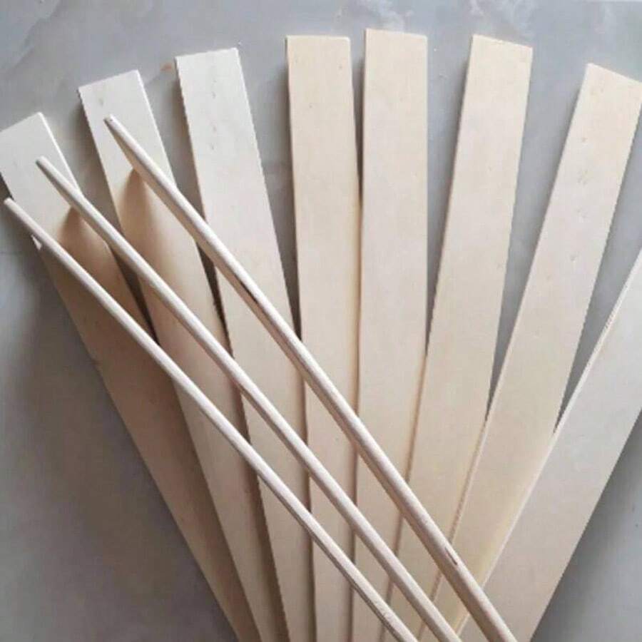 10pcs  74cm/75cm/75.5cm/76cm Slightly Curved Wooden Slats For Replacing Sofa And Bed Boards, DIY Wooden Furniture Accessories - Wood Color - View 1