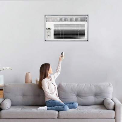 Air Conditioner Wall Sleeve, 26/42 In Through The Wall Air Conditioner Sleeve, With/Without External Grille, Wall AC Sleeve, Fit Most Brands Of Through The Wall Air Conditioner, Durable And Weather-Resistant