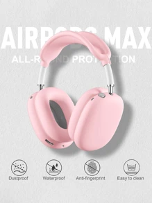 Case Cover Compatible With Air Pods Max Headphones,Ear Pad Case Cover/Ear Cups Cover/Headband Cover Compatible With Air Pods Max,Accessories Silicone Protector Compatible With Apple Air Pods Max. - 彩色 - 查看 3