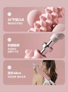 Muscle Massage Roller, Acupressure Yoga Stick, Deep Tissue Leg & Calf Massage Tool For Relaxing