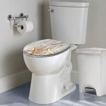 CEEDIR 马桶座圈浴室装饰夏季 - 珍珠海星 - 查看 5