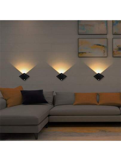 Moderne Stingray LED Wand Lights Motion Sensor, Bedroom, Staircase, Living Room, Wardrobe, Entrance, Hallway, Indoor, Outdoor Lighting