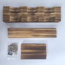 Estantería de vino de madera sólida vintage - Expositor minimalista industrial para 9 botellas para el bar del hogar, almacenamiento de cocina | Diseño duradero de pino, de pie (fácil de montar)