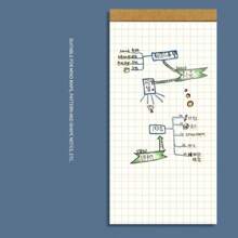 Libreta de notas retro, organizador de planificador de piel sintética, libreta de estudiante con rejilla como recompensa de estudio - Multicolor - Ver 7