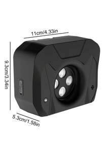 جهاز منع النباح الأوتوماتيكي بالموجات فوق الصوتية الجديد، مدرب الكلاب، مانع النباح، تدريب، صوت فوق صوتي وتشغيل ب- 3 مستويات، متين ومقاوم للماء بمعيار IP45، يمكن تعليقه على الأشجار أو في أي مكان بالمنزل أو خارجه