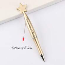 90 piezas/50 piezas/9 piezas/1 pieza Bolígrafos personalizables con forma de estrella, bolígrafos de unicolor personalizados, adecuados como regalos para niños, colegas, damas de honor, regalos de boda, colegas, padres, maestros, multifuncionales, ornamentales, reutilizables, modernos, coloridos, lindos, vintage, de dibujos animados, kawaii, personalizados, únicos, personalizados, trabajadores, clientes, estudiantes, para negocios/trabajo/oficina, para la vuelta al colegio, útiles escolares, para la vuelta al colegio, regalo escolar, para la oficina, para la escuela, para el aula, para regalos de maestros, para la universidad, para colegas, para dormitorios, para maestros, para niños y niñas, para adolescentes, estudiantes de secundaria, estudiantes de secundaria, estudiantes universitarios, universitarios, estudiantes de primer año, estudiantes de segundo año, estudiantes de cursos inferiores, decoración de oficina - Multicolor - Ver 22