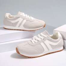 Women's Sneakers With Breathable Fabric And Durable Non-Slip PVC Sole