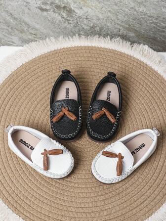 1 双舒适时尚百搭超柔软手工缝制平底鞋，适合男孩和女孩，适合所有季节，日常穿着