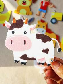 BELLKIDS 12 Pcs "Old McDonald's Had A Farm" Story Felt Board Set, Picture Book Story Felt Board, Story Display Board, Felt Kit, Apron Play, Classroom Performance, Classroom Activities, Role-Playing, Teaching Tools