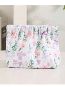 1pc New Style Red Bag Key Organizer Flap Makeup Bag Data Cable Storage Bag Pocket Bag Portable Organizer Bag Suitable For Makeup Tools, Travel, Bathrooms, And Home Use - Multicolor - View 11