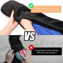 New Travel U-Shaped Pillow, Filled With Clothing & Daily Supplies, Convenient Portable Design For Travel And Flight