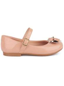 Girls' Bow Shoes For Girls' Bridesmaid Baptism La Requinte - 珊瑚橙 - 查看 4