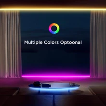 1 件 3.28 英尺/6.56 英尺/9.8 英尺/13.1 英尺/16.4 英尺/32.8 英尺/49.2 英尺/65.6 英尺 RGB 5050 LED 灯带，USB 3 键控制器，适用于派对氛围装饰、家居装饰、客厅、卧室、电视背光、环境照明、房间装饰用品、LED 灯、小夜灯、Luz Led - 多色光 - 查看 9