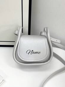 Customized Tote Bags Can Be Printed With Personalized Names Or Holiday Greetings. Customize Your Own Love Bag. This Casual, Versatile, Simple, Solid Color Pu Material Mini Crossbody Lipstick Bag Is Suitable For Teenagers' Daily Travel, Travel Shopping And Other Occasions. It Can Be Printed With Names, Letters, Lucky Numbers, Etc.,Christmas Gift Supplies